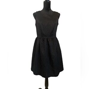 United Colors Of Benetton Black Pleated Mini Dress Size M